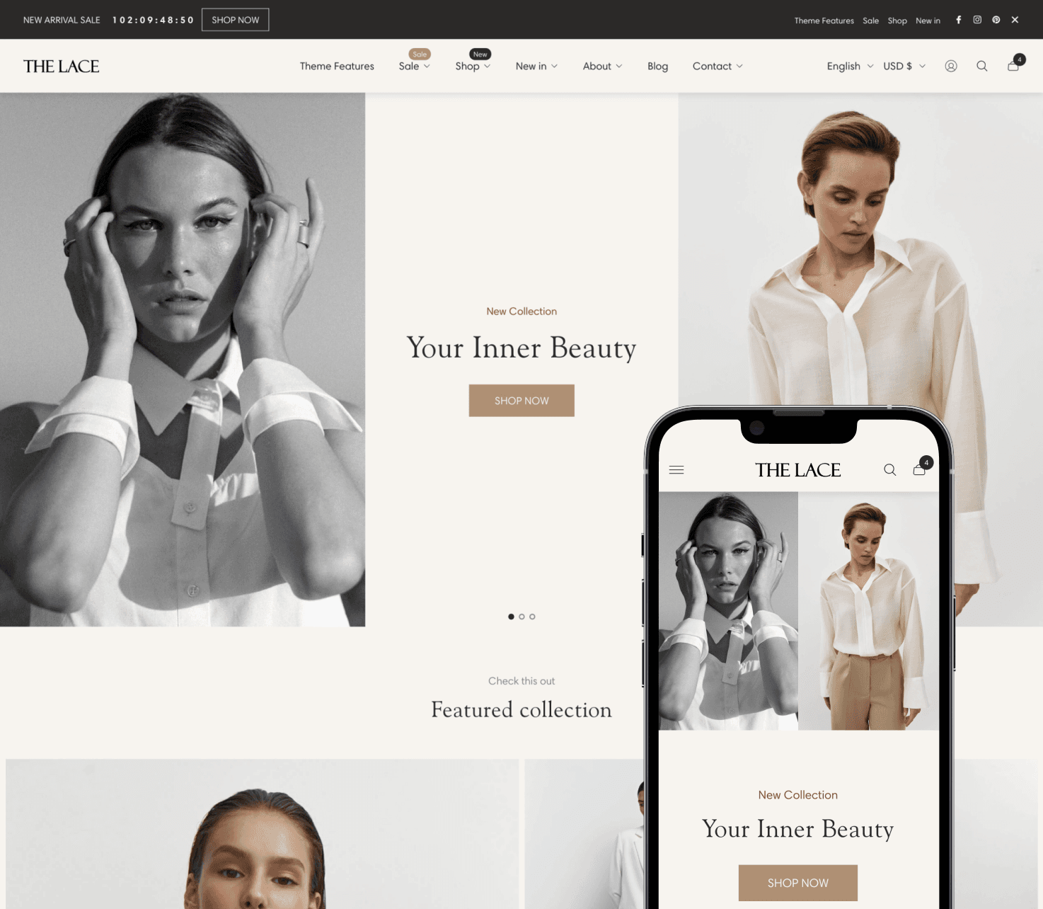Shopify theme Gain