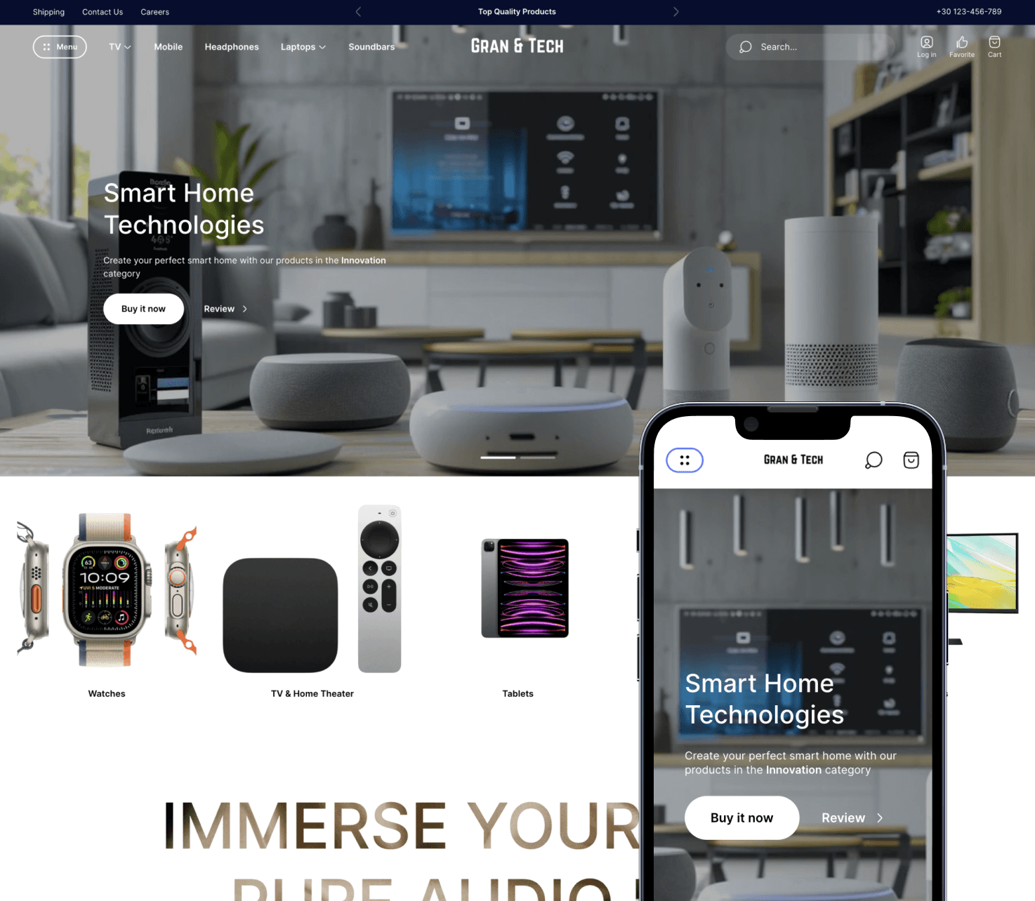 Shopify theme Ultra